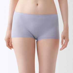 Bragas Muji Lyocell Boy Shorts Mujer Gris | BC9C8R97J