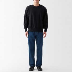 Jeans Muji Denim Regular Hombre Azul Marino | XH3G4M09K