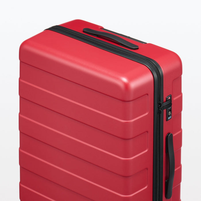 Bolso De Equipaje Muji Adjustable Handle Hard Shell 75L Mujer Rojas | ZF8O0M07N