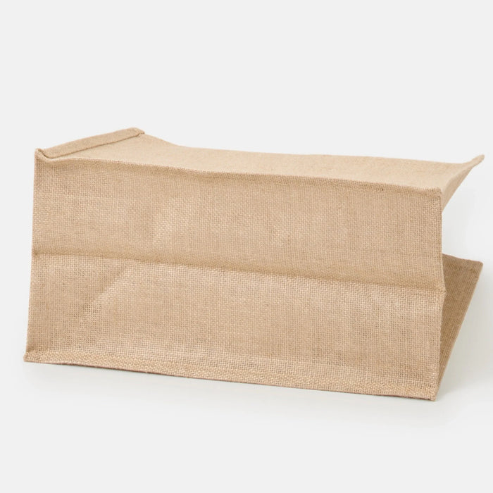 Bolso Tote Muji Jute Medium/A4 Hombre Marrones | NB1O1V01J