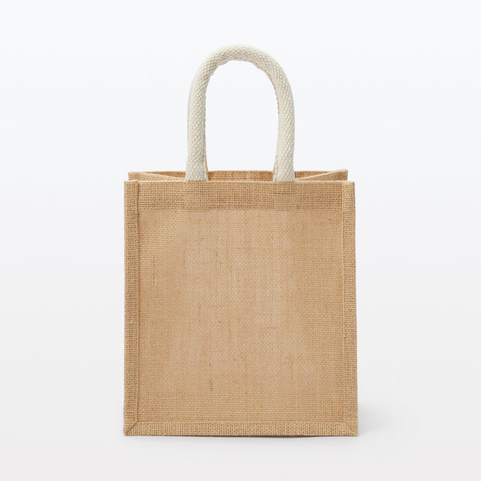 Bolso Tote Muji Jute Mini/A6 Hombre Marrones | KT9J6H82K
