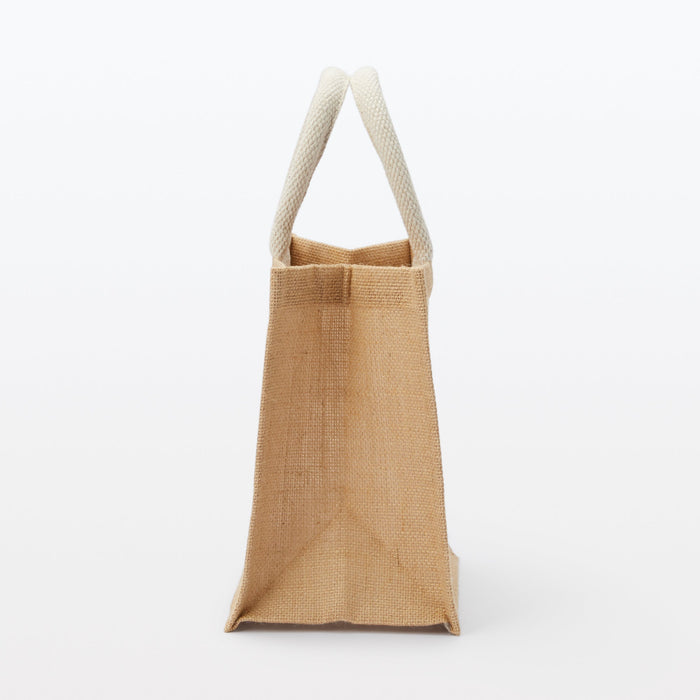 Bolso Tote Muji Jute Mini/A6 Hombre Marrones | KT9J6H82K