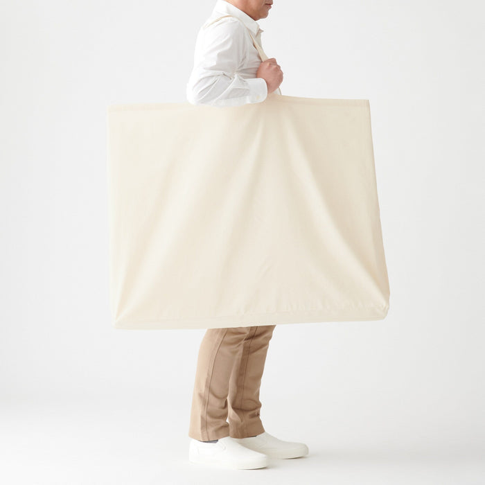 Bolso Tote Muji Turkish Cotton My XL Hombre Blancas | JC7O6B02T