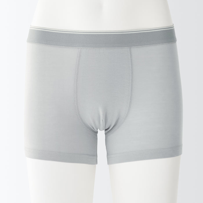 Bragas Muji Lyocell Low Rise Boxer Hombre Gris | OW9J3U99N