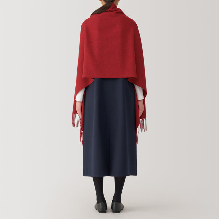 Bufanda Muji Wool Blanket Mujer Rojas | JV4B5A69Y