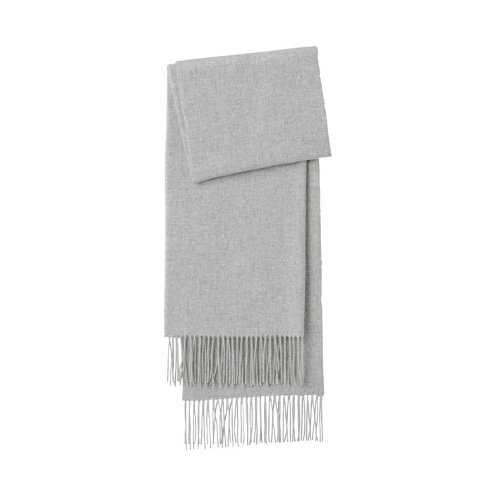 Bufanda Muji Wool Woven 2 Way Large 60x200cm Mujer Gris | CK7A8G38D