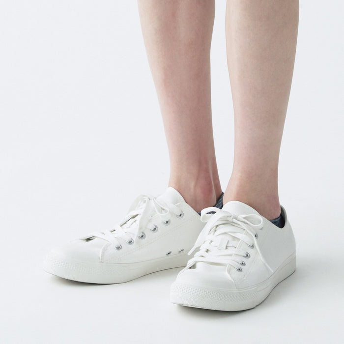 Calcetines Muji Right Angle Excess Yarn Sneaker Pack of 3 Mujer Azul Marino | MB0W3P62U