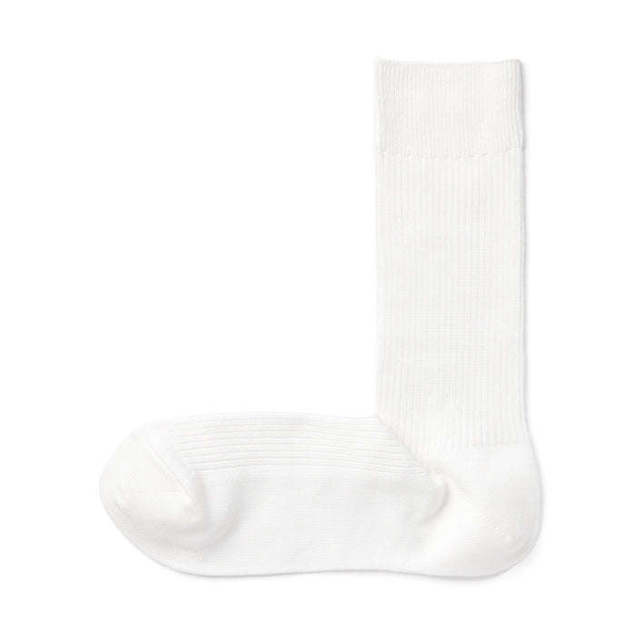 Calcetines Muji Right Angle Ribbed Hombre Negras | DC5G1A02Y