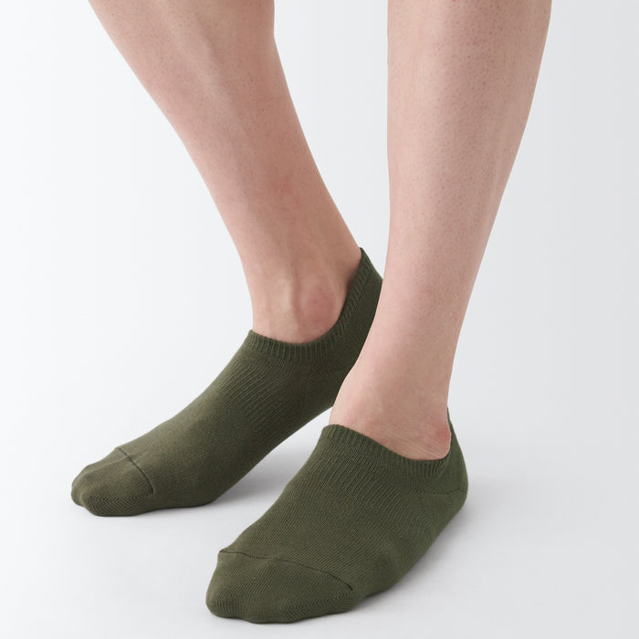 Calcetines Muji Right Angle Sneaker Hombre Verde | XI4K3K19N