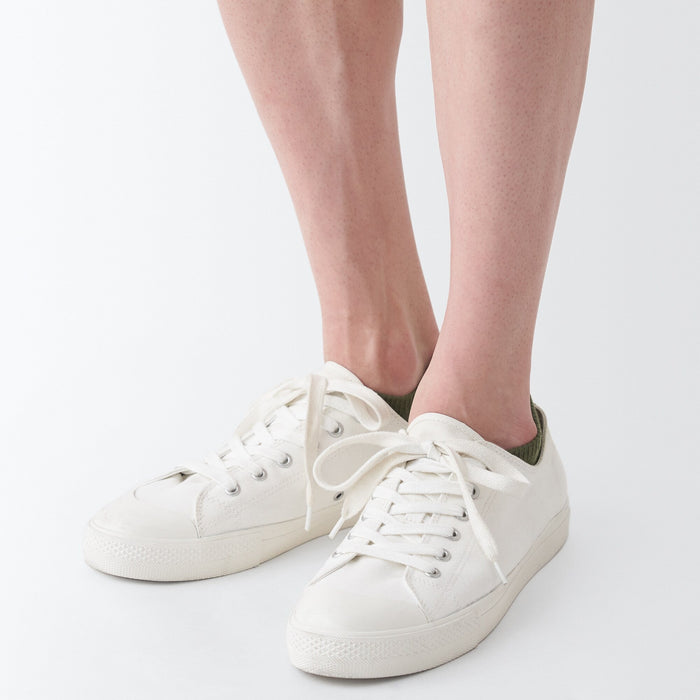 Calcetines Muji Right Angle Sneaker Hombre Verde | XI4K3K19N