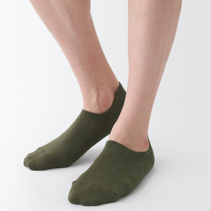Calcetines Muji Right Angle Sneaker Hombre Verde | XI4K3K19N