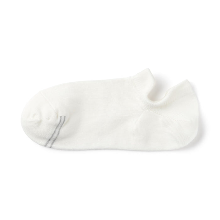 Calcetines Muji Right Angle Sneaker with Tabs Mujer Gris | AM6L1G85Z
