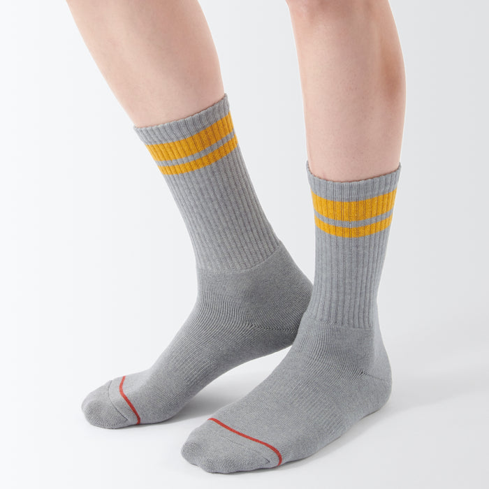 Calcetines Muji Warm Pile Cotton Patterned Hombre Beige | LT3V5G85J