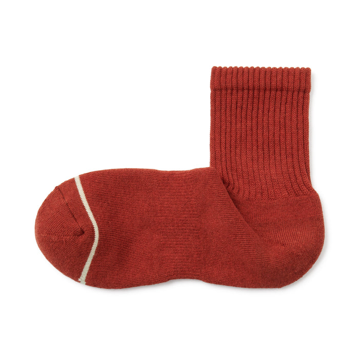 Calcetines Muji Warm Pile Cotton Short Mujer Rojas | IZ7R5L88U