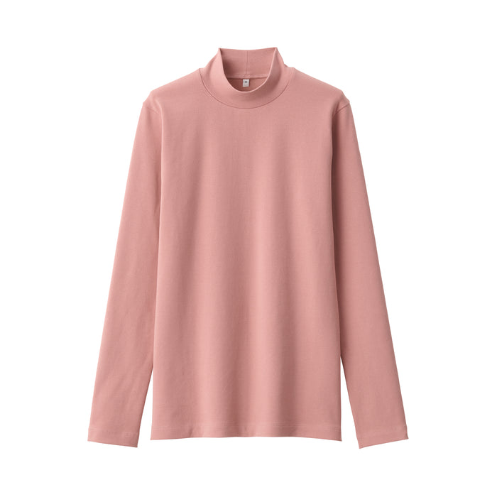 Camiseta Muji Brushed Ribbed High Neck Long Sleeve Mujer Blancas | FU8Z4N66A