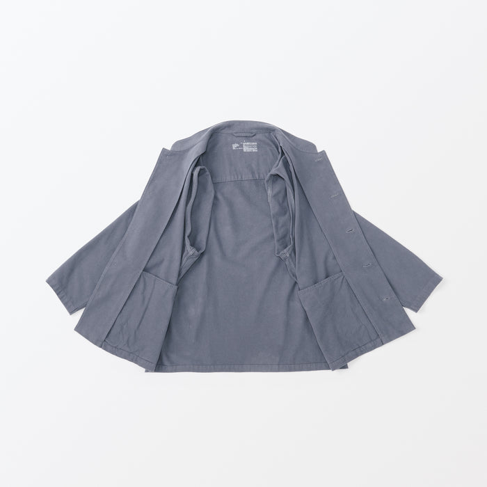 Chaquetas Muji Flannel Shirt Hombre Gris | IG9Y2L85D