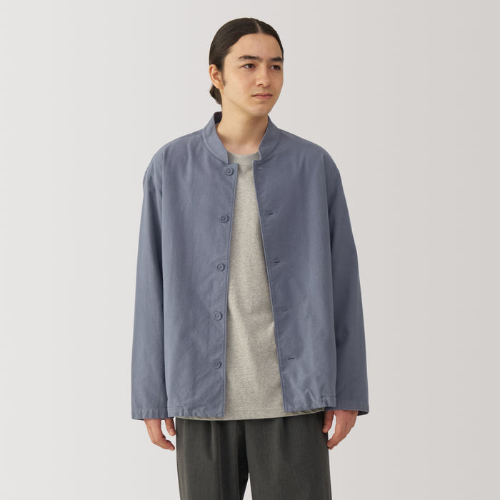 Chaquetas Muji Flannel Shirt Hombre Gris | IG9Y2L85D