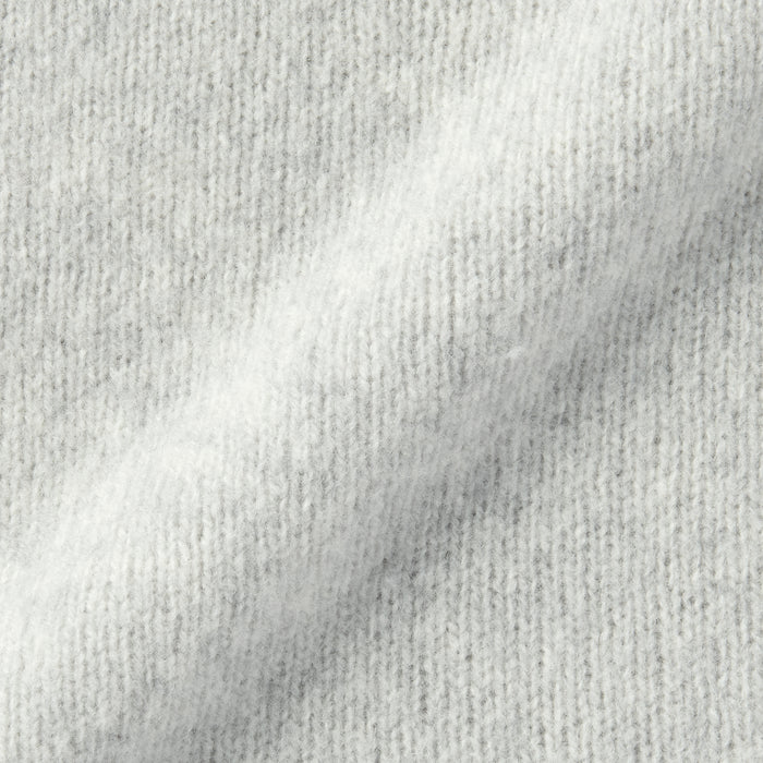 Cárdigan Muji Labo Milled Wool V Neck Hombre Gris | FC4A2E58J