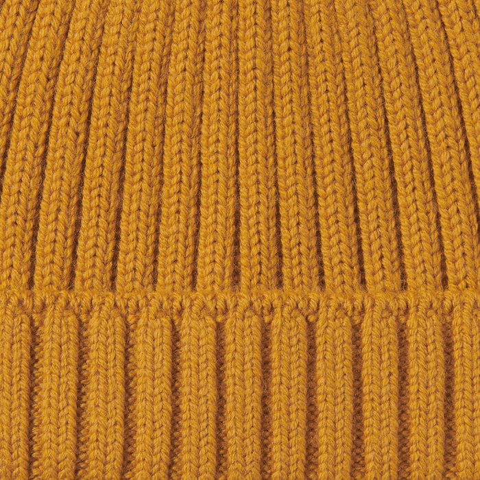 Gorro Muji Wool Ribbed Hombre Marrones | YU6J4V94Z