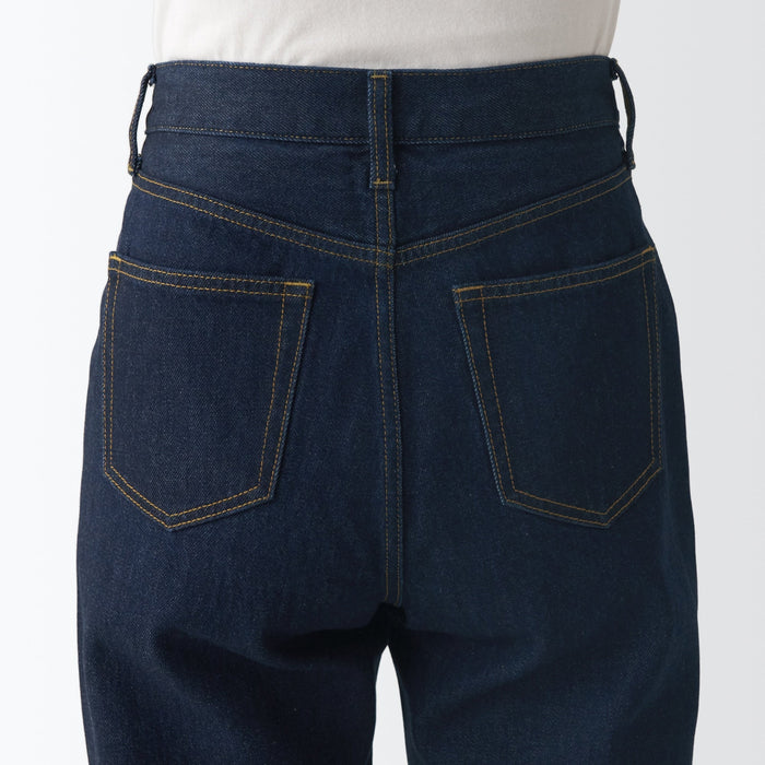 Jeans Muji Denim Regular Mujer Azul Marino | UA2Y2O74C