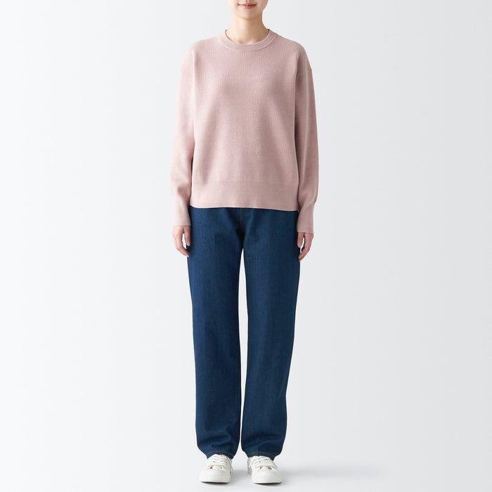 Jeans Muji Denim Regular Mujer Azules | TJ6F4T11R
