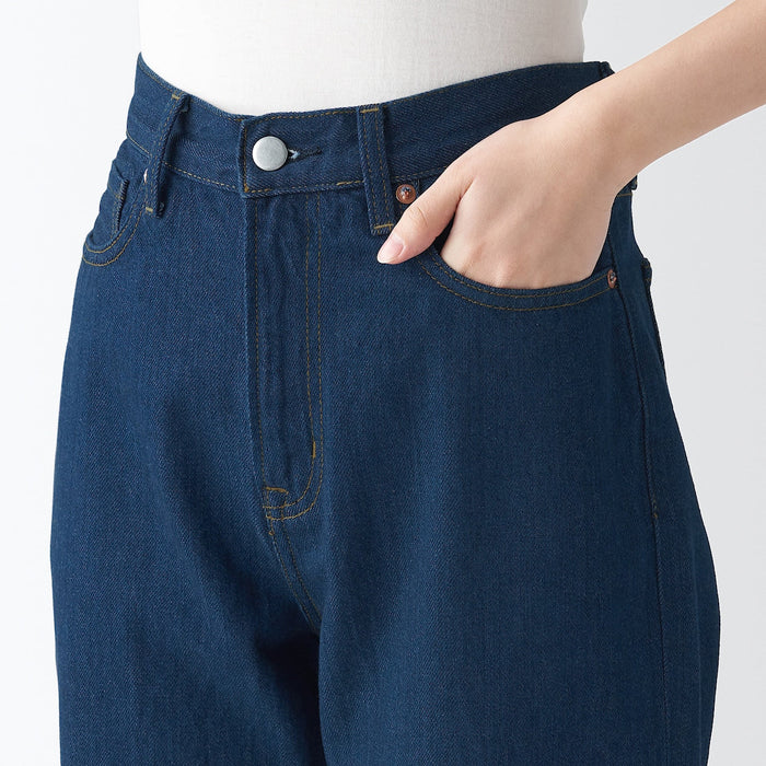 Jeans Muji Denim Regular Mujer Azules | TJ6F4T11R