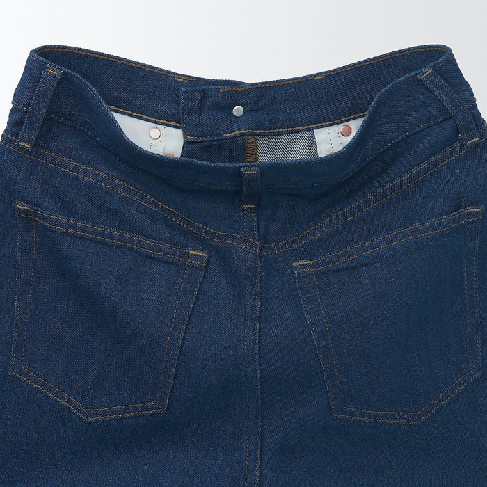 Jeans Muji Denim Regular Mujer Azules | TJ6F4T11R