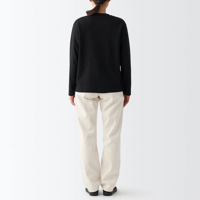 Jeans Muji Denim Regular Mujer Blancas | LB3I7J72O