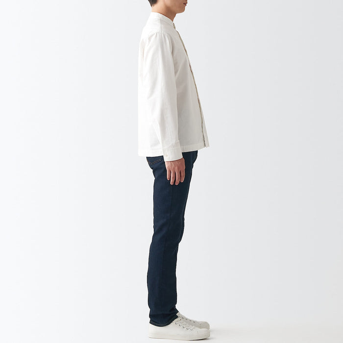 Jeans Muji Stretch Denim Slim Hombre Azul Marino | ED9A5U73E