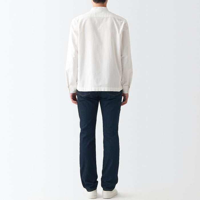 Jeans Muji Stretch Denim Slim Hombre Azul Marino | JD8L0G93R