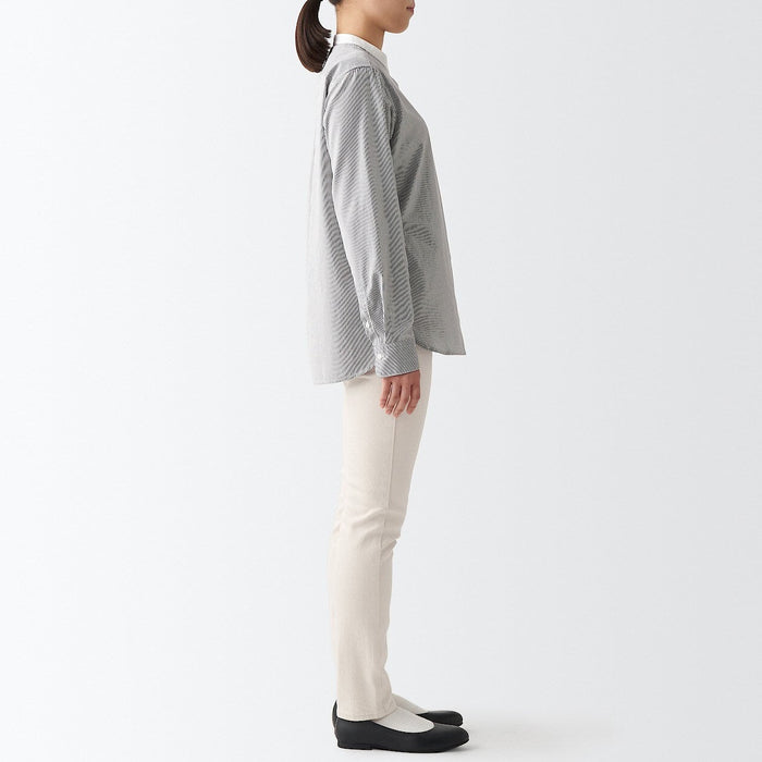 Jeans Muji Stretch Denim Slim Mujer Blancas | II6F1T15I