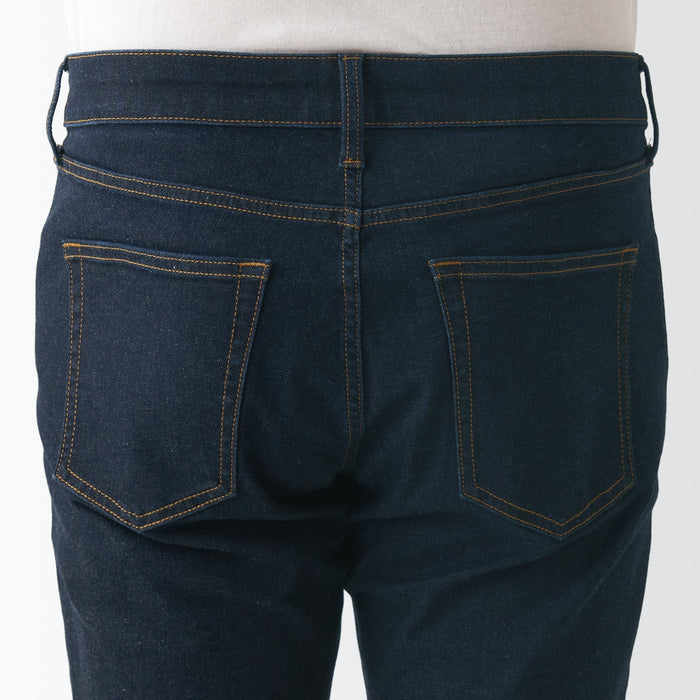 Jeans Muji Super Stretch Denim Skinny Hombre Azul Marino | AF8V8E52Z
