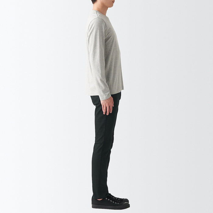 Jeans Muji Super Stretch Denim Skinny Hombre Negras | LW1I6G23D