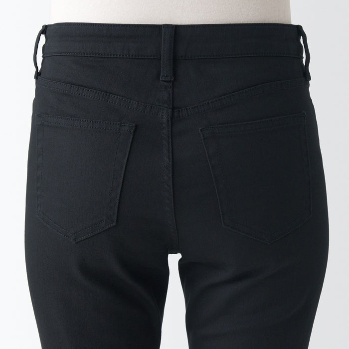 Jeans Muji Super Stretch Denim Skinny Mujer Negras | SS7C1O07U
