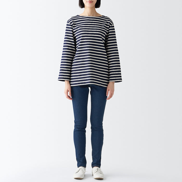 Jeans Muji Super Stretch Denim Skinny Mujer Azules | KM1Y3E15D