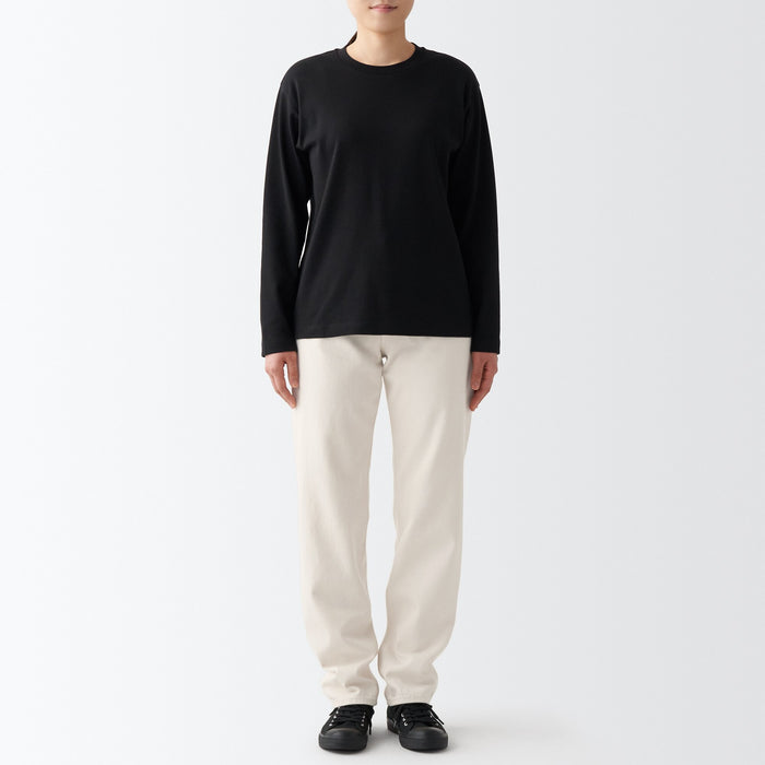 Jeans Muji WoDenim Regular Hombre Blancas | IS0B2N00V