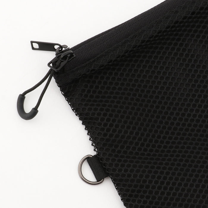 Neceser De Baño Muji Double Fastener Hombre Negras | JE3M6L01H