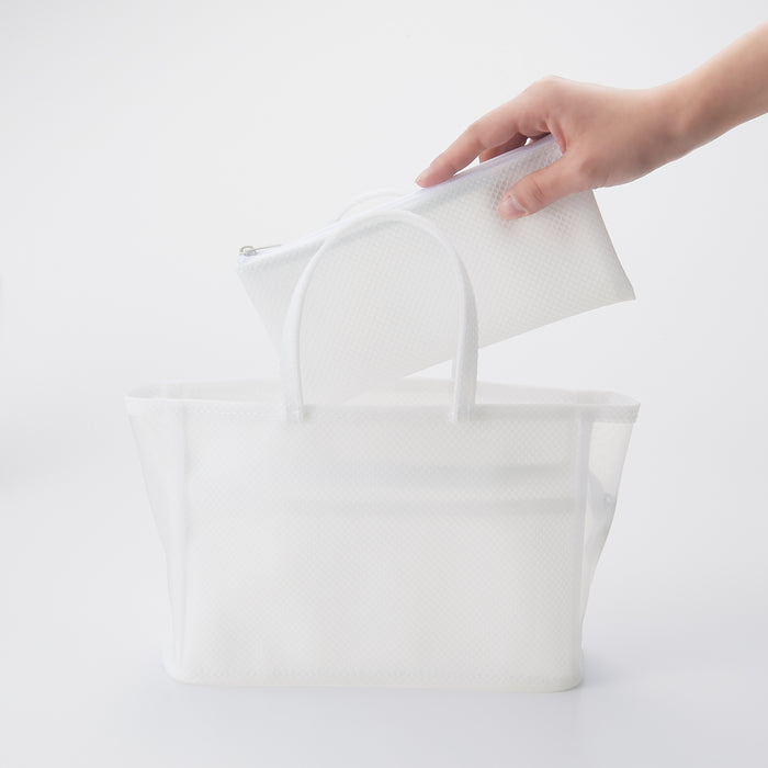 Neceser De Baño Muji EVA Spa Mujer Blancas | FQ6S9G07X
