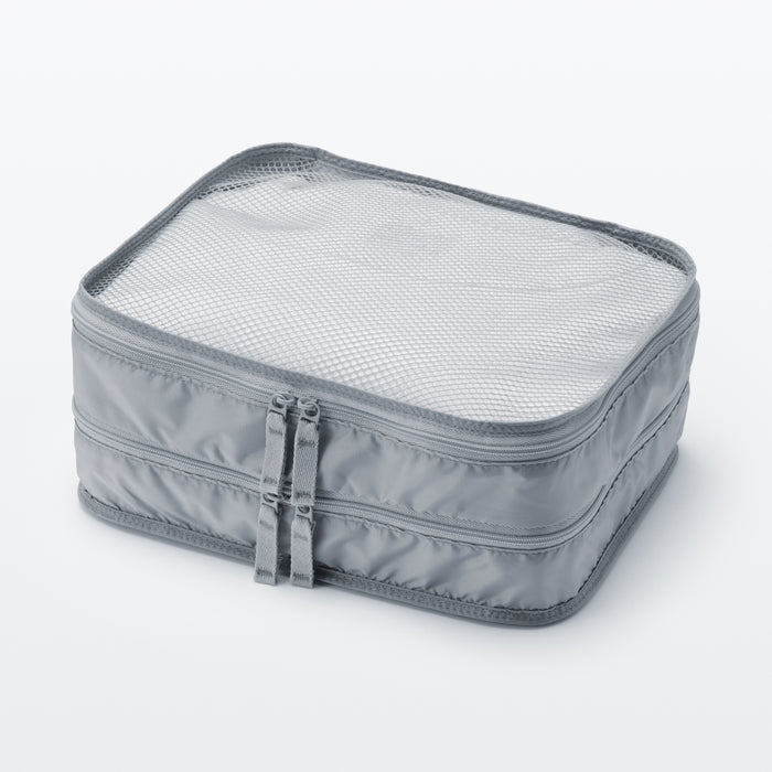 Neceser De Baño Muji Polyester Gusset Hombre Gris | KE1K5G18U