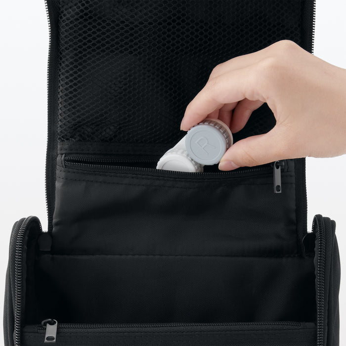 Neceser De Baño Muji Polyester Hanging Mujer Negras | SN4V0Q10G