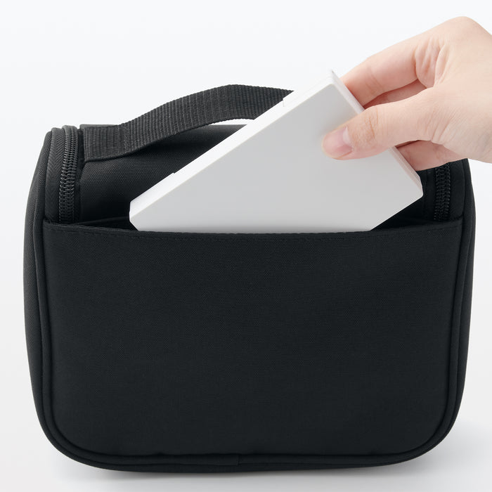 Neceser De Baño Muji Polyester Hanging Mujer Negras | SN4V0Q10G