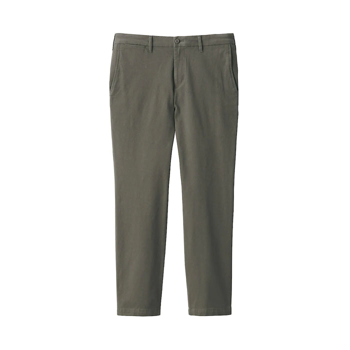 Pantalon Muji 4-Way Stretch Chino Slim Inseam Mujer Gris | XV4T1B13L