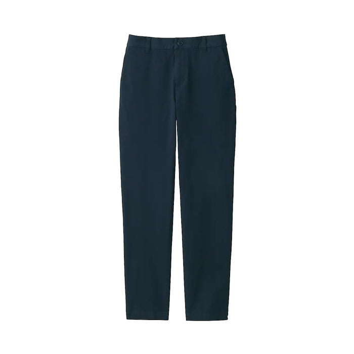 Pantalon Muji 4-Way Stretch Chino Slim Tapered Mujer Azul Marino | ZC6K9A86C