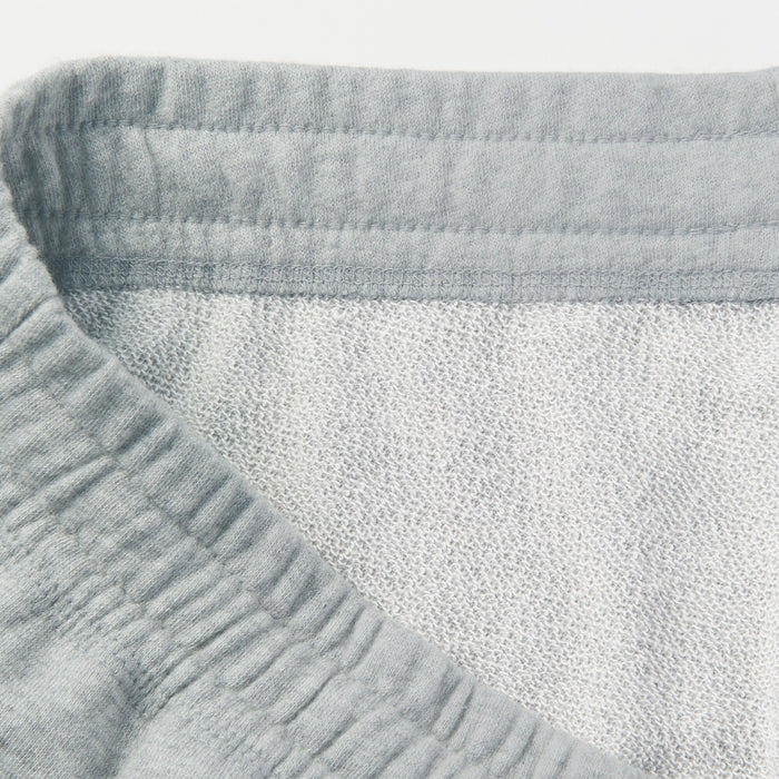 Pantalon Muji French Terry Mujer Gris | DQ4A0I27O