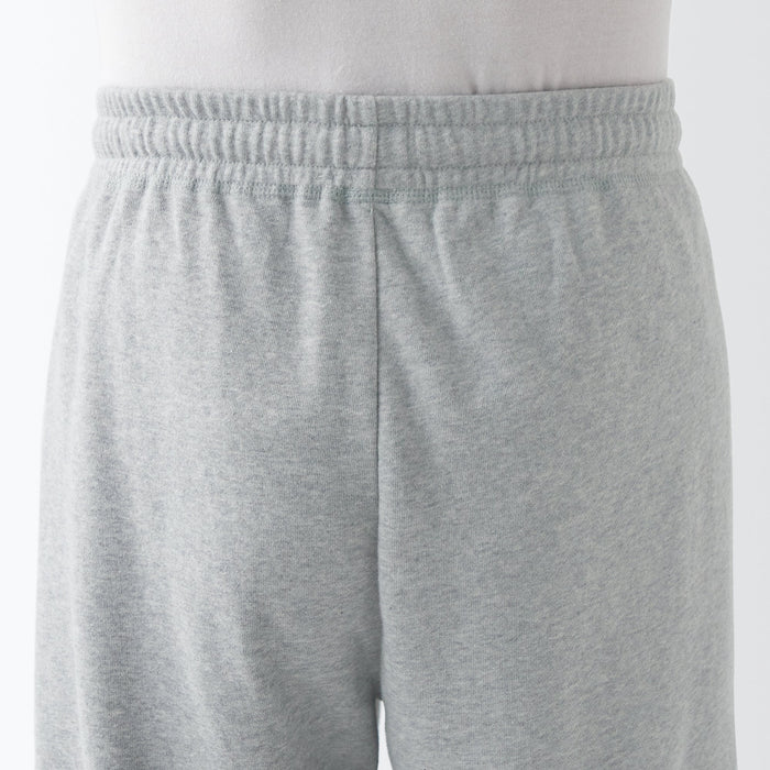 Pantalon Muji French Terry Mujer Gris | WK6R8Z00Z
