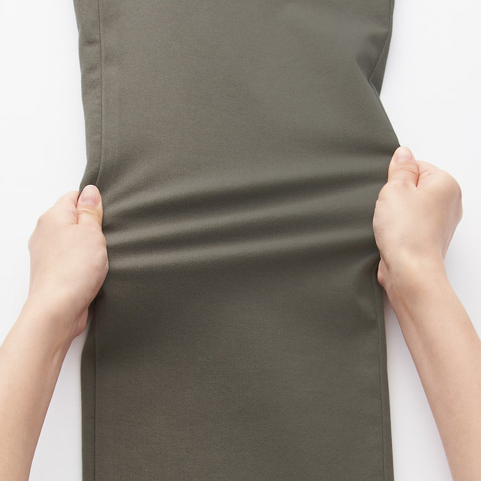 Pantalon Muji Stretch Chino Slim Fit Mujer Gris | EC6X2F47P