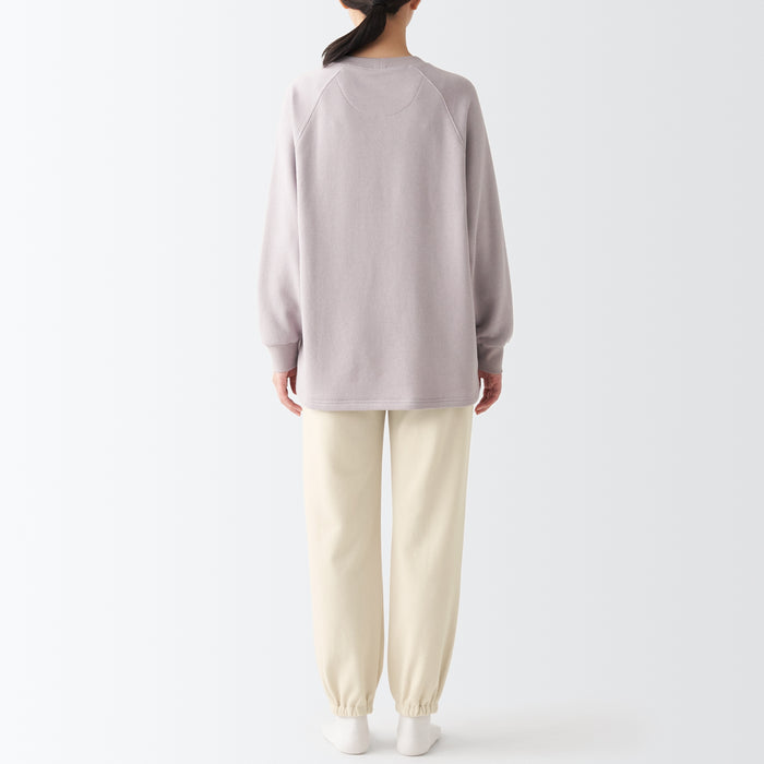 Pantalon Muji WoStretch French Terry Hem Squeezing Hombre Blancas | PL6V3N36Z