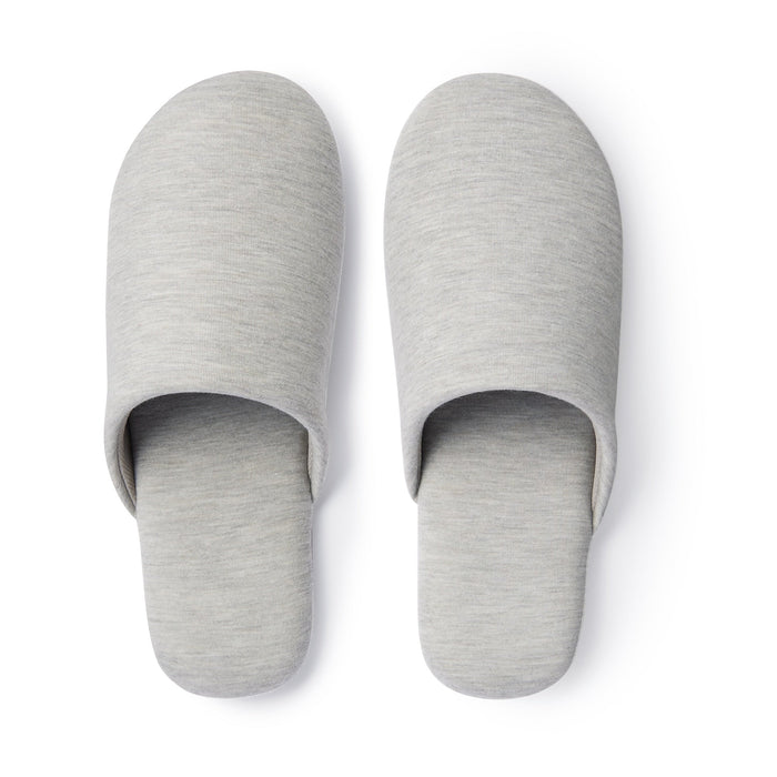 Pantuflas Muji Cotton Soft Hombre Gris | RG0S5G56A