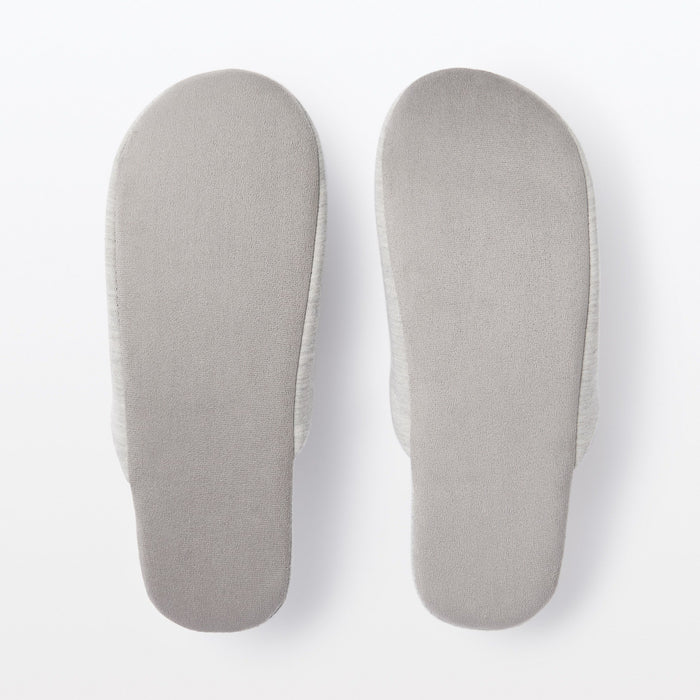 Pantuflas Muji Cotton Soft Hombre Gris | RG0S5G56A