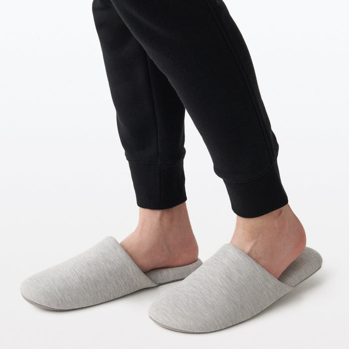 Pantuflas Muji Cotton Soft Hombre Gris | RG0S5G56A